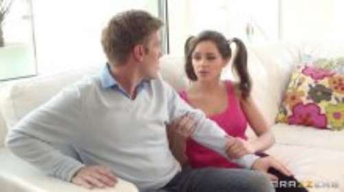 Секс с грудастой блондинкой