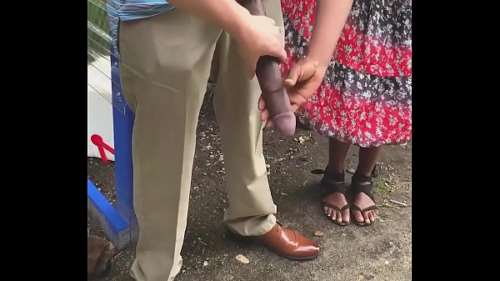 Прикол с огромным членом